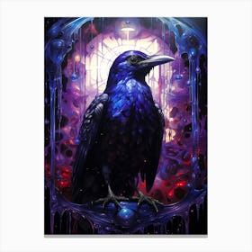 Crow Art 2 Canvas Print
