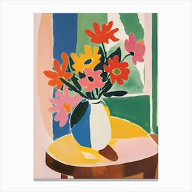 Matisse Flowers In A Vase 6 Canvas Print