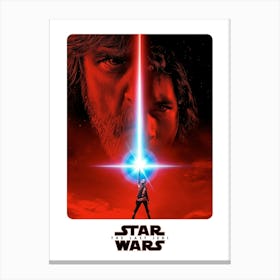 Star Wars The Last Jedi Canvas Print