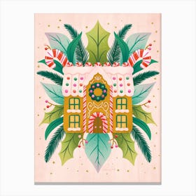 Gingerbread Mansion Canvas Print