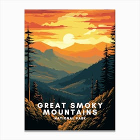 Great Smoky (North Carolina, Tennessee) Canvas Print