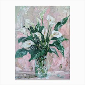 A World Of Flowers Calla Lily 4 Painting Canvas Print