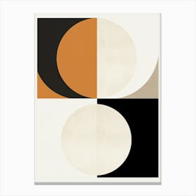 Aesthetics Of Noir Bauhaus Canvas Print