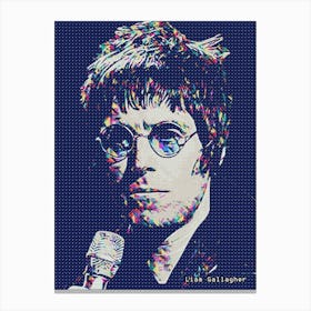 Art Of Liam Dot Canvas Print