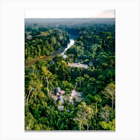 Amazon Indigenous Community Canvas Print