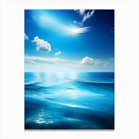 Ocean Waterscape Photography 2 Canvas Print