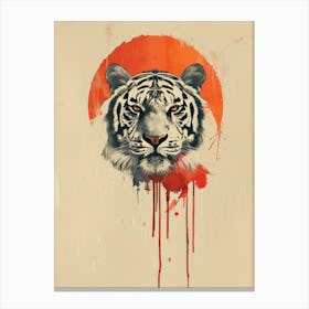 Tiger 72 Canvas Print