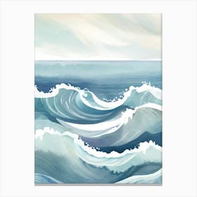 Ocean Waves 8 Canvas Print