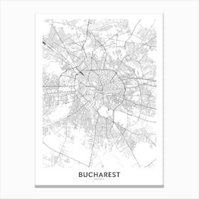 Bucharest Canvas Print