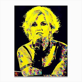 Dolores O'Riordan The Cranberries 14 Canvas Print