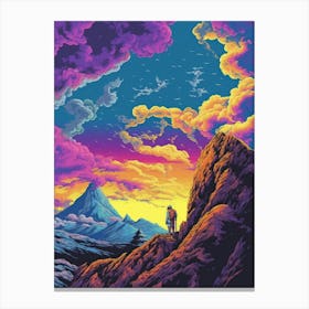 Pixel Art 1 Canvas Print