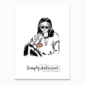 Simply Delicious Canvas Print