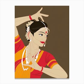 Indian Dance Canvas Print