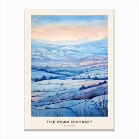 The Peak District England 2 Poster Canvas Print