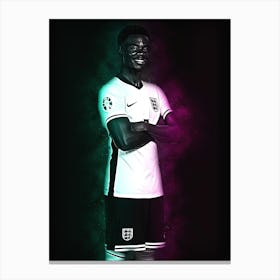 Bukayo Saka Canvas Print