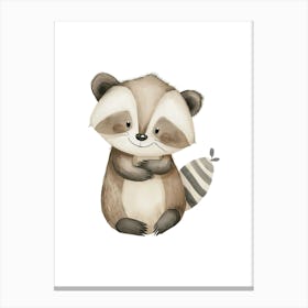 Raccoon Canvas Print