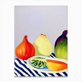 Endive 2 Tablescape vegetable Canvas Print