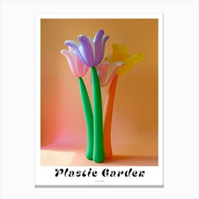 Dreamy Inflatable Flowers Poster Cyclamen 4 Canvas Print