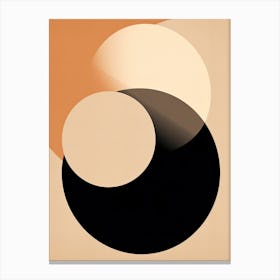 Herne Harmony, Geometric Bauhaus Canvas Print