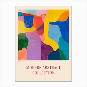 Modern Abstract Collection Poster 50 Canvas Print