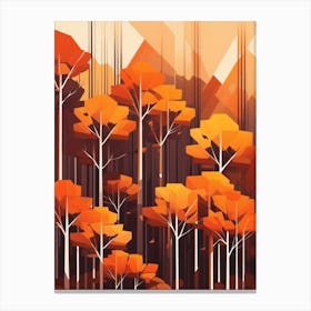 Autumn Lines Canvas Print