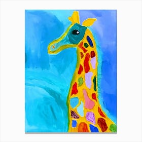 Ginny Giraffe by Drew Canvas Print