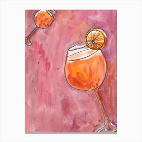 Aperol Spritz Canvas Print