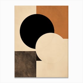 Neuulm Nuance, Geometric Bauhaus Canvas Print