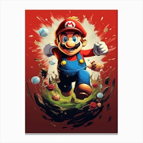 Mario Bros 35 Canvas Print