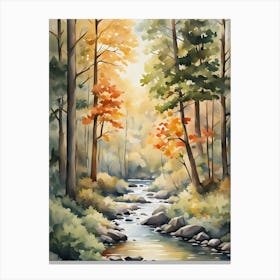 Autumn In The Woods 3 Canvas Print