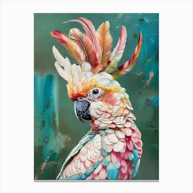 Colorful Parrot 1 Canvas Print