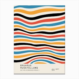 BAUHAUS | WAVES Canvas Print