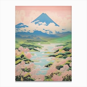 Mount Amagi In Shizuoka Japanese Landscape 4 Canvas Print