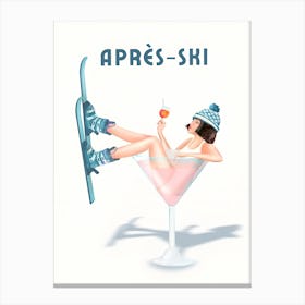 Apres Ski Canvas Print