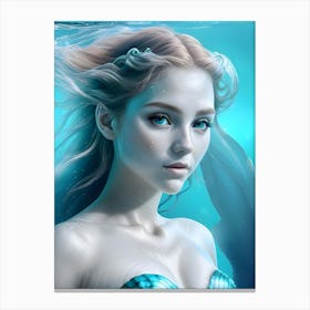 Mermaid -Reimagined 10 Canvas Print