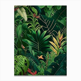 Jungle Patterns 7 Botanicals Canvas Print