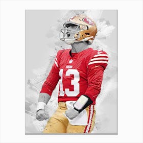 Brock Purdy San Francisco 49ers Canvas Print