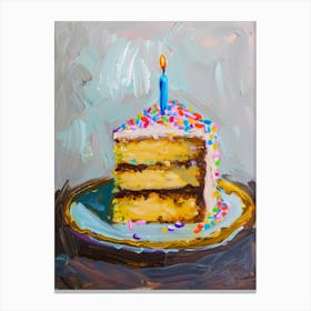 Birthday Cake 1 Canvas Print