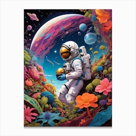 Astro Planet 1 Canvas Print