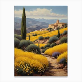 Tuscany Landscape Canvas Print