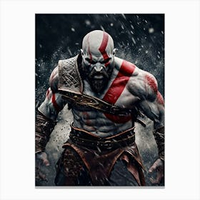 God Of War 2 Canvas Print