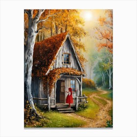 Red Riding Hood Canvas Print