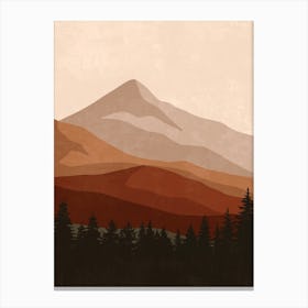 Mountain Landscape 2 Canvas Print