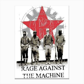 Rage Against The Machine 1 Canvas Print