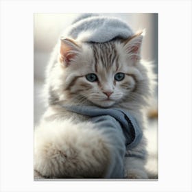 Cute Kitten 1 Canvas Print