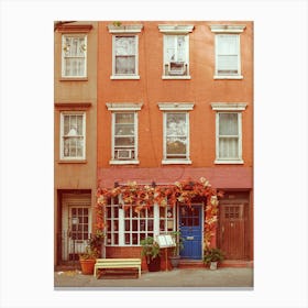 Old Town Tavern, Fall In New York Canvas Print
