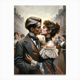 Victorian Love Canvas Print