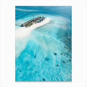 Island In The Maldives 23 Canvas Print