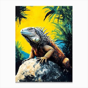 Iguana Canvas Print