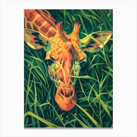 Giraffe 200 Canvas Print